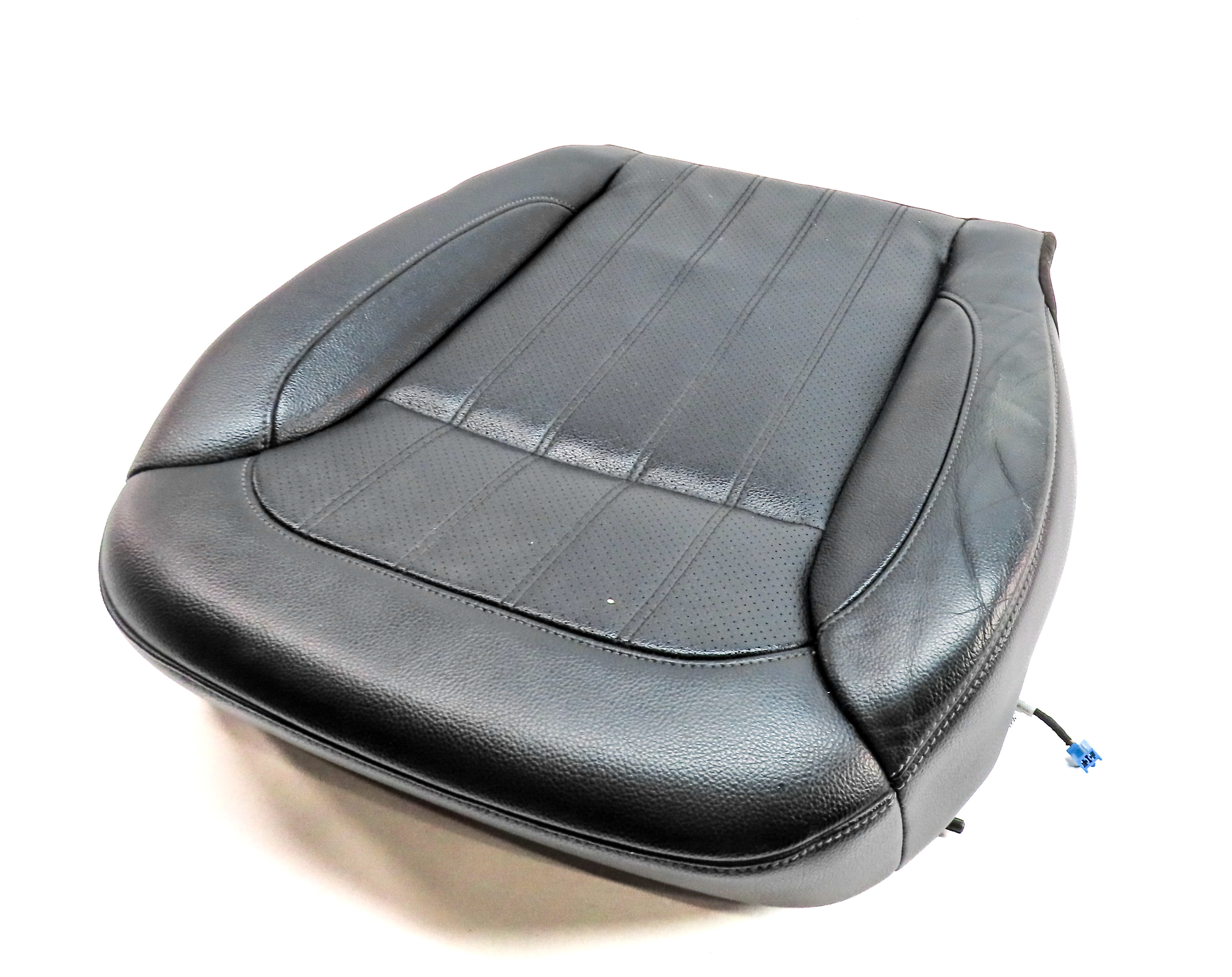 2018 MERCEDES GLS450 (X166) FRONT LEFT MEMORY HEATED LOWER SEAT CUSHION (Black) — exact item pictured